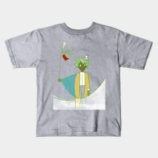 Esperando el futuro incierto Kids T-Shirt